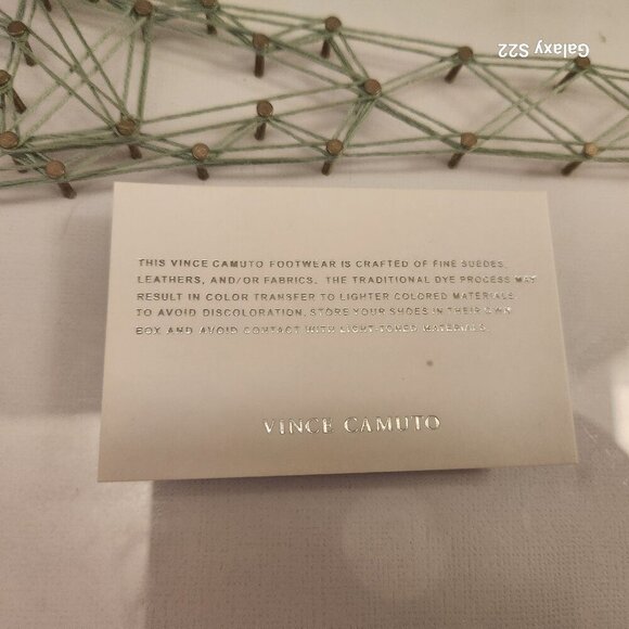 Vince Camuto Bowmel Flats. NIB. Black Napa. Size Various - Picture 9 of 10